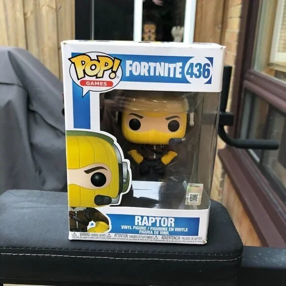 Fortnite Raptor Funko Pop 436 - Picture 2 of 3
